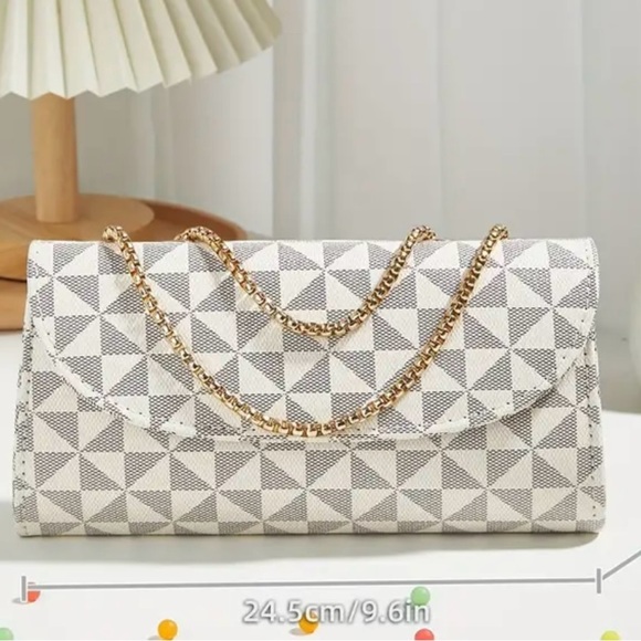 Geometric Print Crossbody Bag - Picture 3 of 3